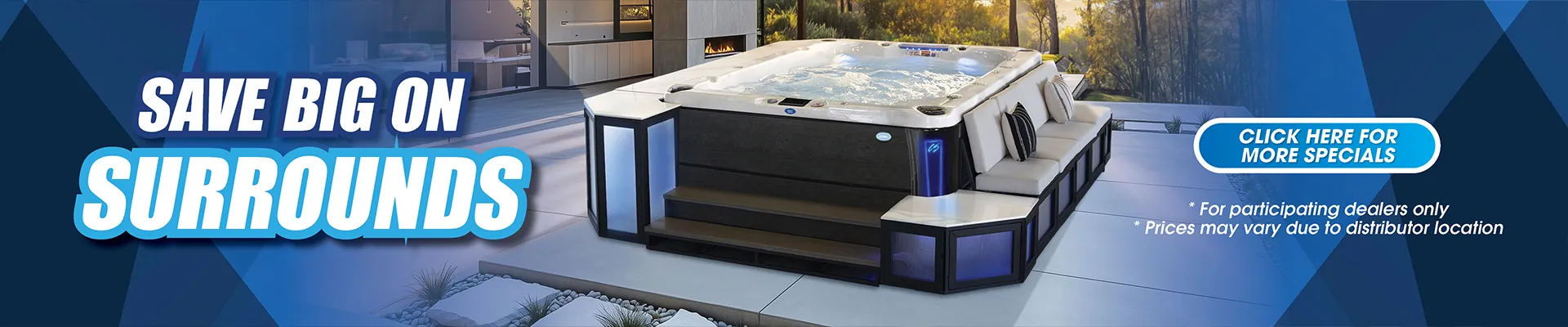 Calspas hot tub being used in a family setting - Lacrosse